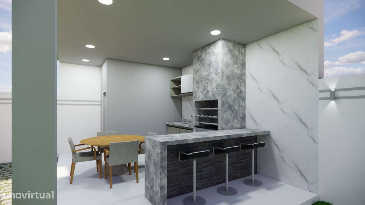 Moradia T3 Térrea nova na Quinta da Lobateira, Fernao Ferro-11