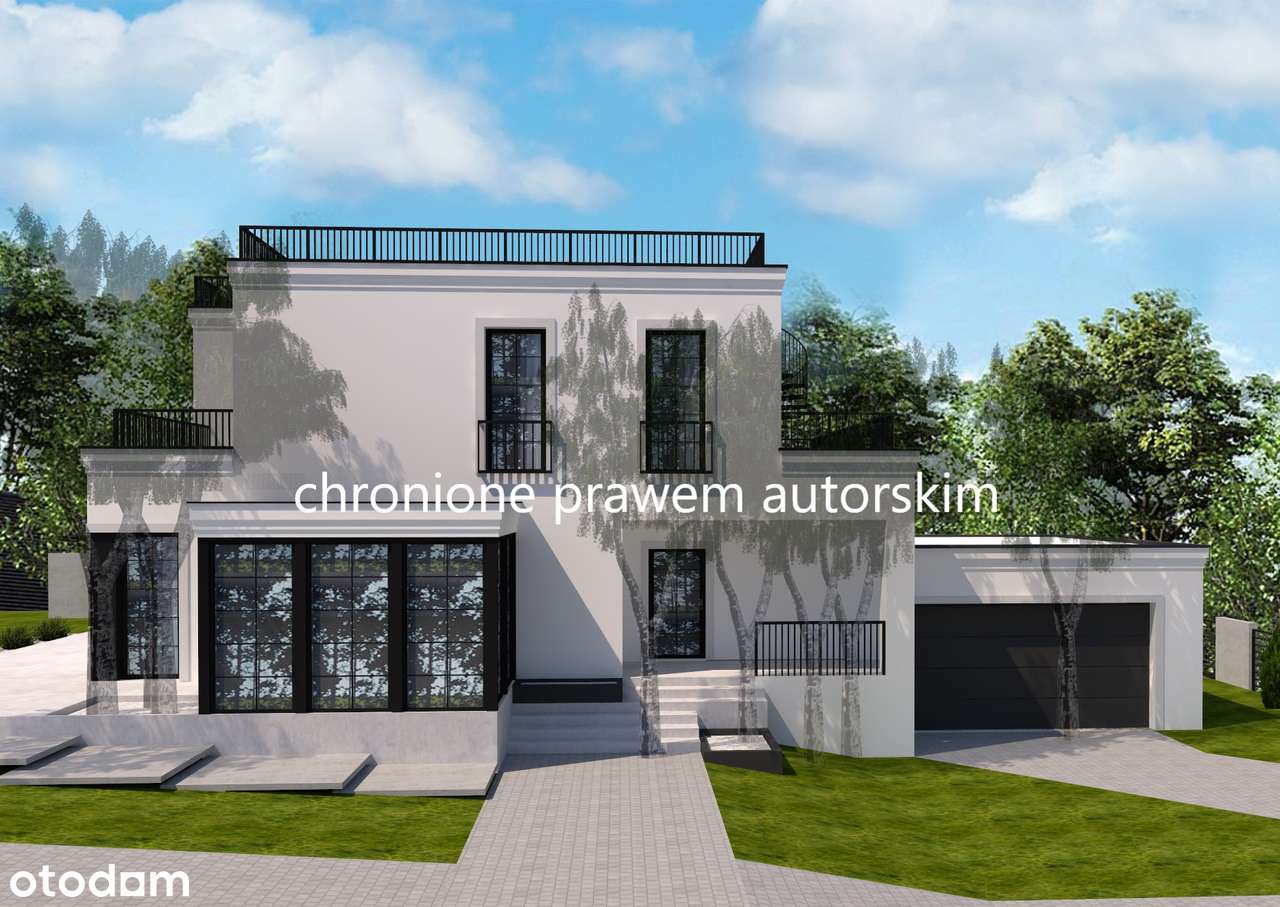 Działka z projektem domu w okolicy ul. Bialskiej (Alei Brzozowej) ! - Pełny obrazek: 3/3