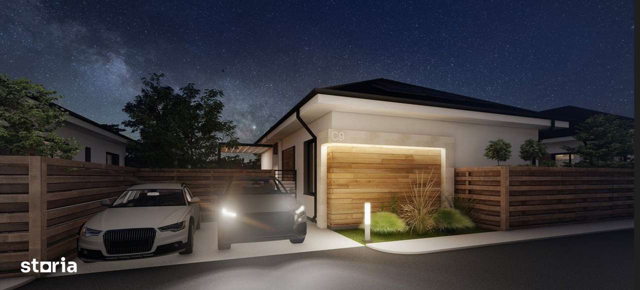 Casa cu pompa de caldura| Sistem de ventilatie| Smart Home|Teren 470mp - Imagine principală: 2/17