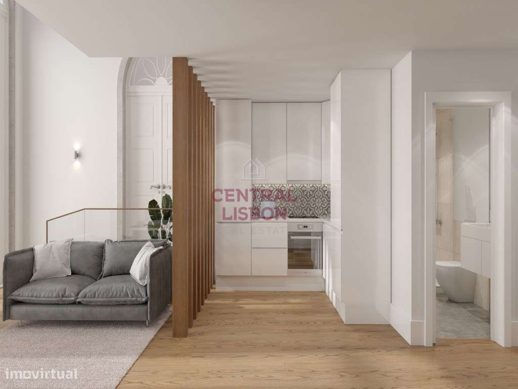 LOFT 001 A (APARTAMENTOS T1+T0) NO 'FERVENÇA PALACE' - CONDOMÍNIO E... - Grande imagem: 4/11