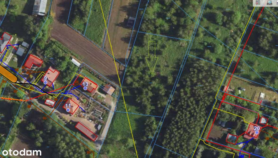 Działka z WZ i gotowym projektem domu Rzeszów, Przybyszówka-2