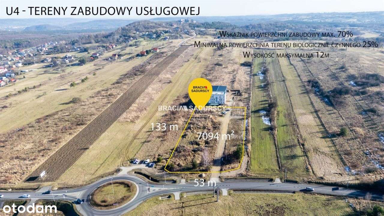 Działka komercyjna przy A4 pod stacje paliw - Pełny obrazek: 5/20