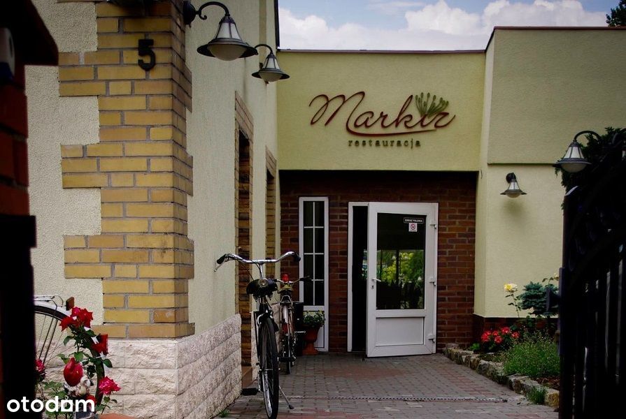 RESTAURACJA "MARKIZ" + budynek mieszkalny + ogród