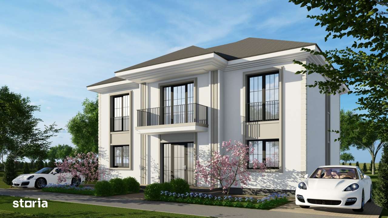 Vila de lux, 5 camere si 3 bai, Remetea - Alpha City Residence-15