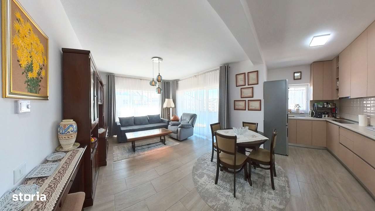 Apartament 3 camere, mobilat si utilat + Parcare-1