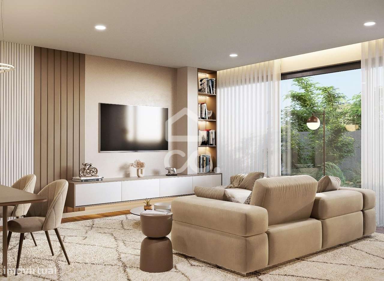 Moradia T3+1 nova, com jardim e terraço, em condomínio privativo com p - Grande imagem: 2/48