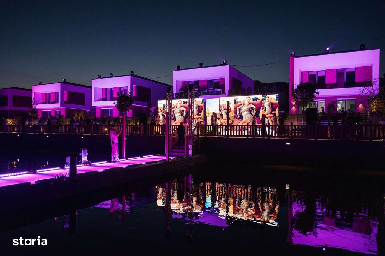 Ansamblu exclusivist de vile la Snagov- deschidere la lac, ponton - Imagine principală: 5/20