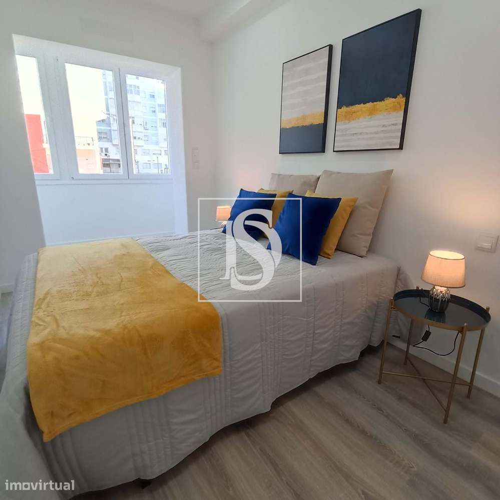 Excelente T3 renovado em Benfica-5