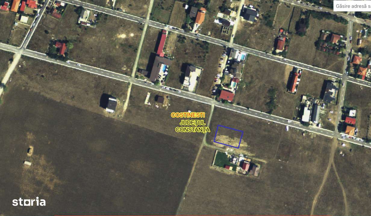 Teren intravilan 1000 mp in Schitu, Costinesti - parcelabil - Imagine principală: 1/3