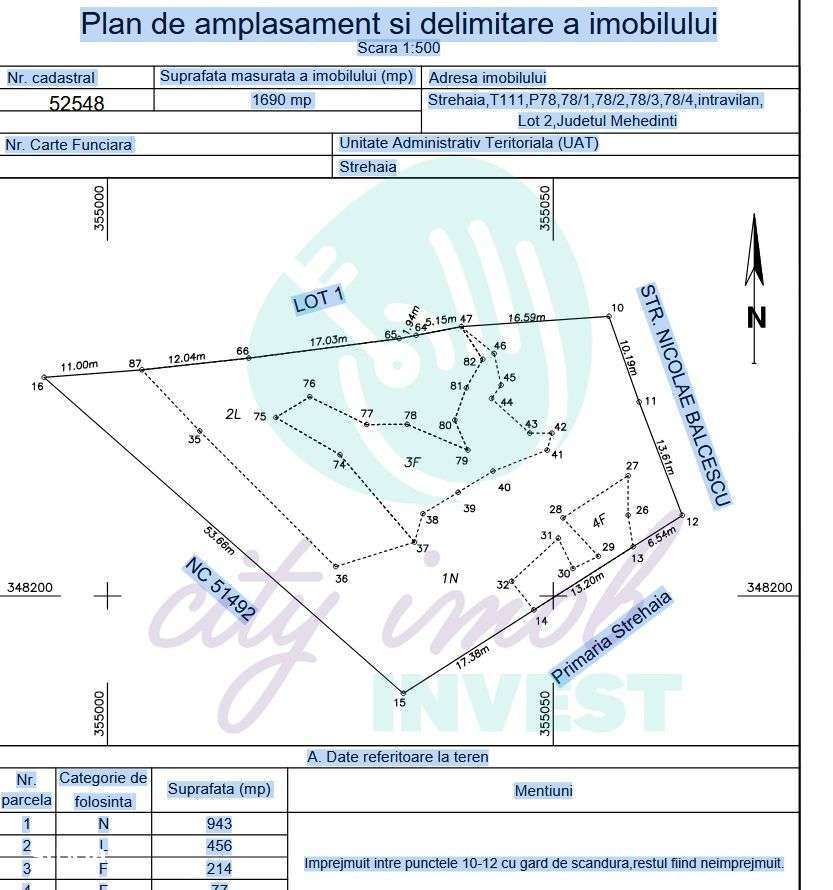 TEREN 1690 MP - ORAS STREHAIA - Imagine principală: 4/7