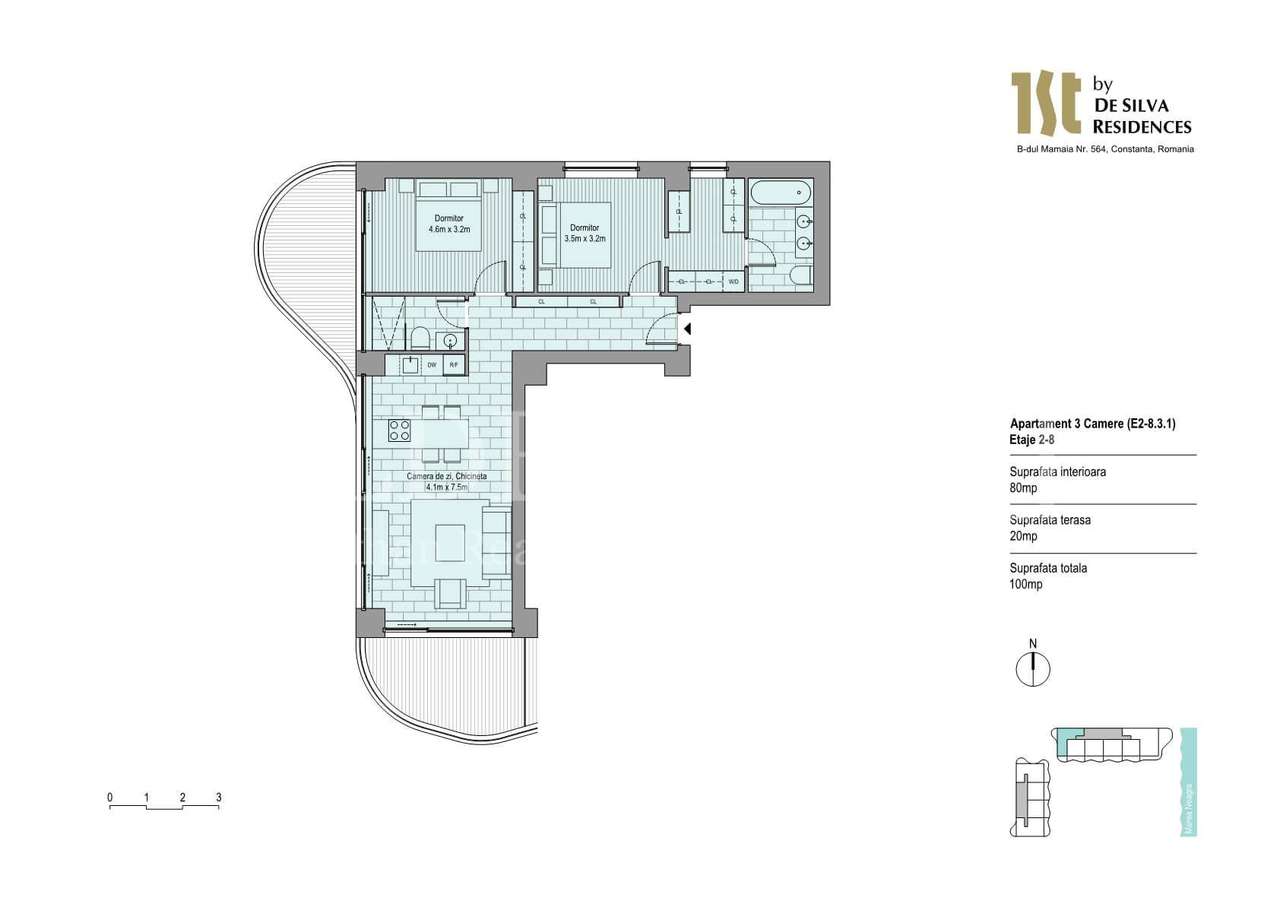 FIRST MAMAIA, CROWNE PLAZA, 3 CAMERE, MOBILAT!-12