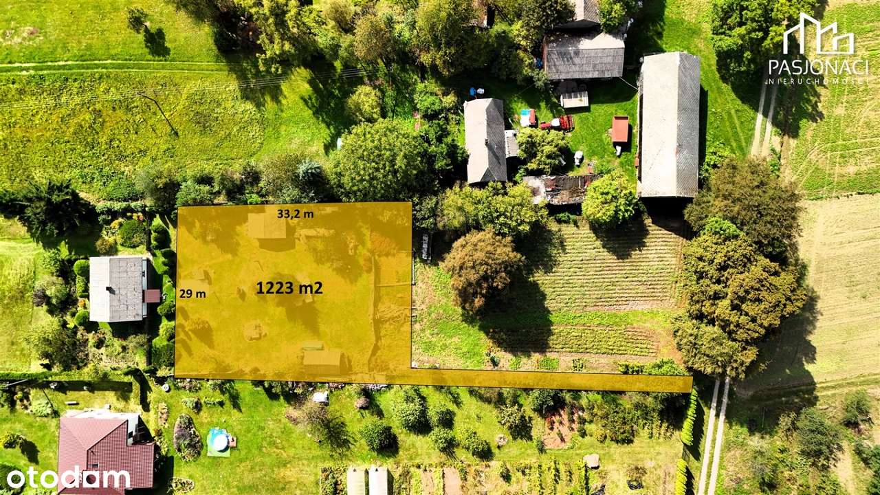 Działka budowlana Strzyżewice 1223m2 - bez obiąże - Pełny obrazek: 4/10