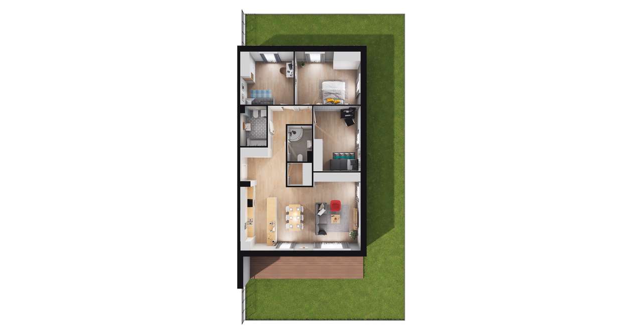 Fokus Bielany  | mieszkanie 4-pok. | 6 - Pełny obrazek: 3/8