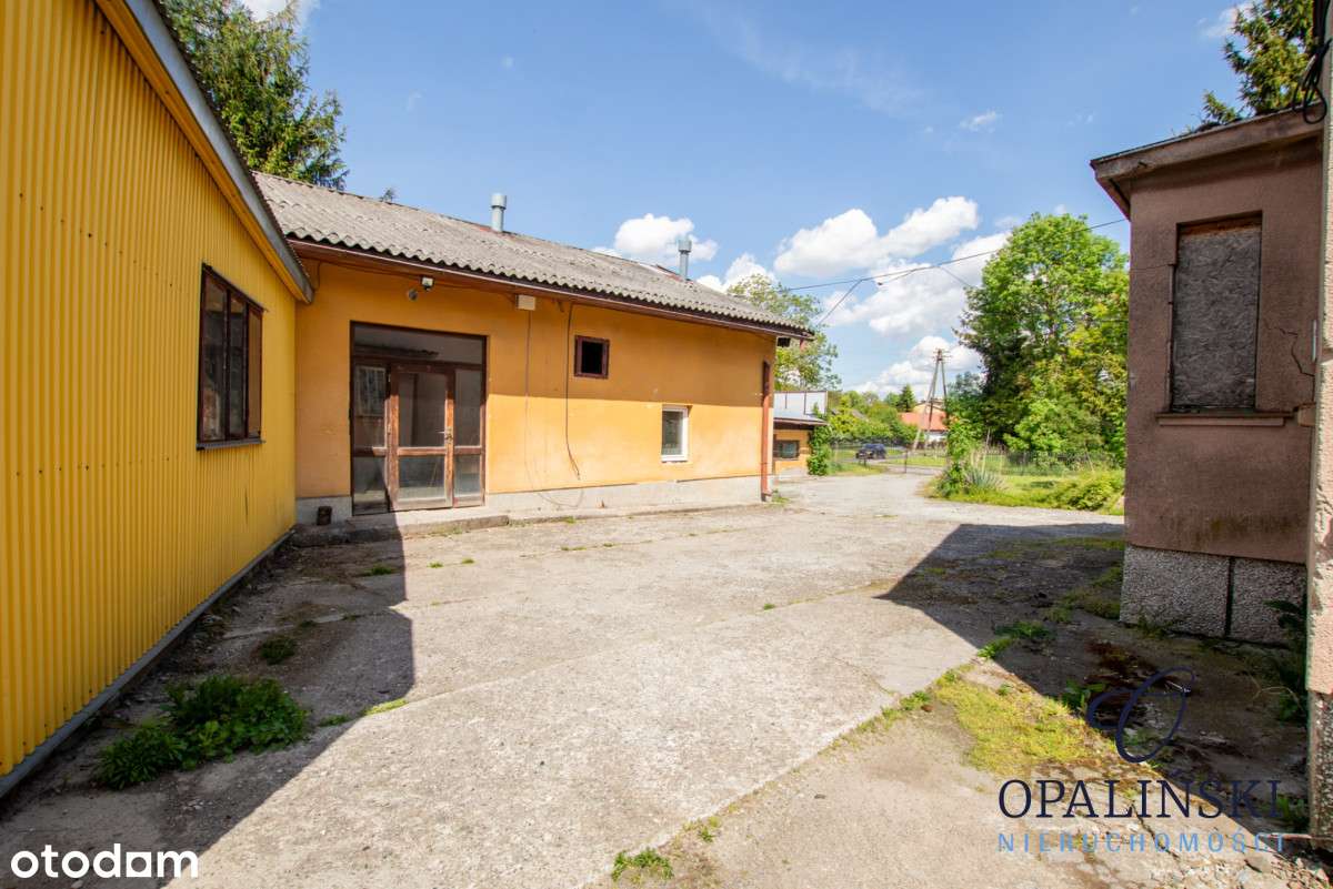 Dom | budynki usługowo produkcyjne | działka 36ar-10