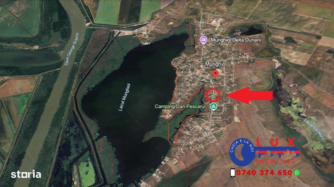 ID 7492 Teren intravilan - DJ222C - MURIGHIOL - DELTA DUNĂRII - Imagine principală: 2/2