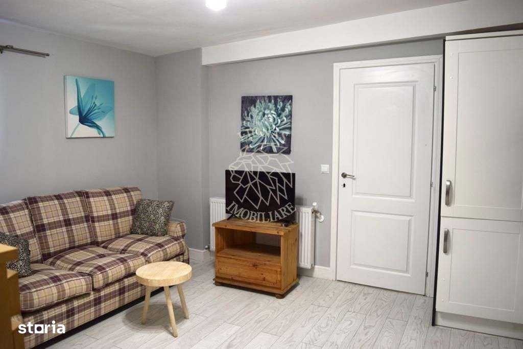 Apartament la casa 40 mp-renovat-curte-mobilat modern-Ultracentral - Imagine principală: 5/9