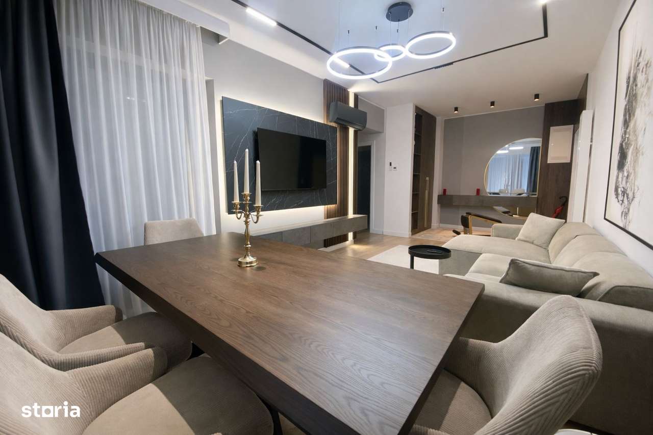 Apartament Iasi Podu Ros, 3 camere/ 2 bai, MOBILAT si UTILAT!-11