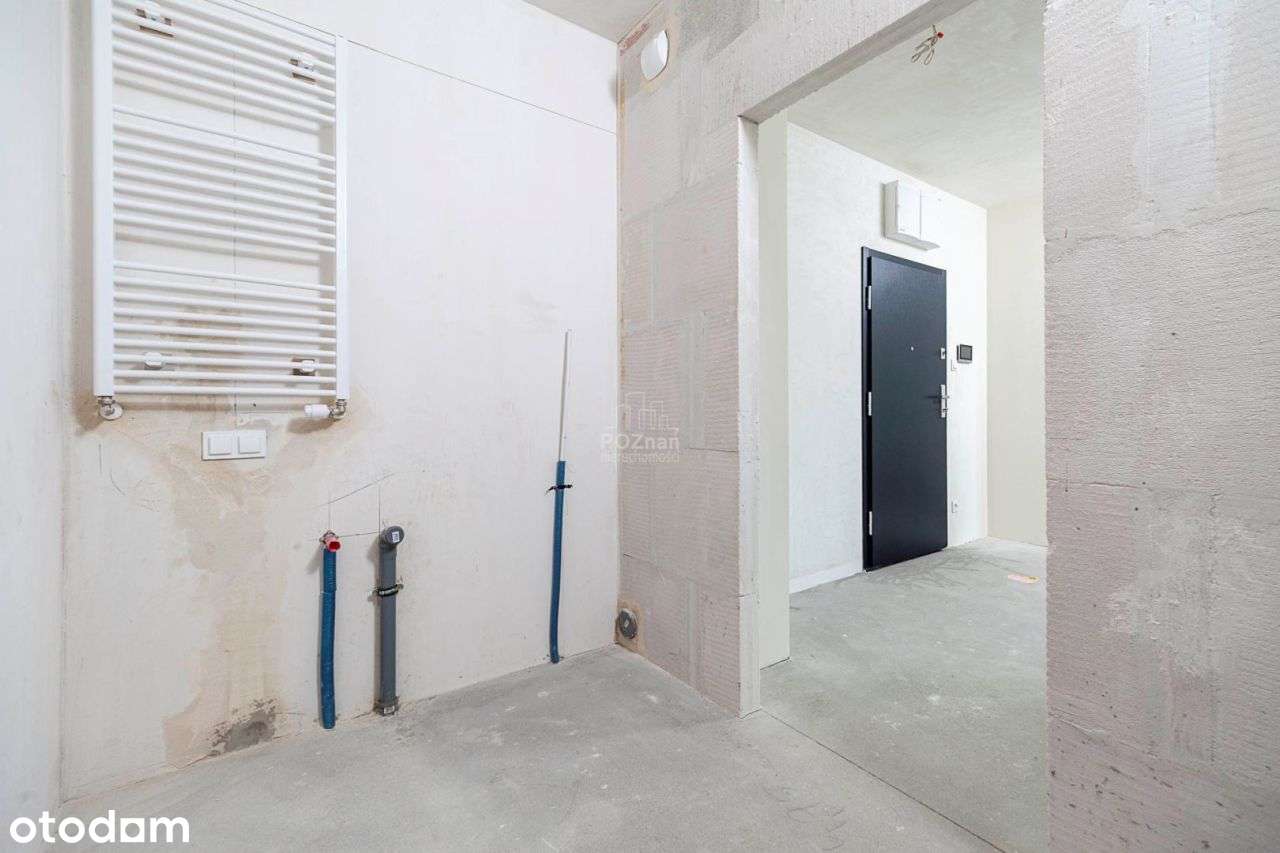 3 pok, duży balkon 13m2, Marcelińska 18-13