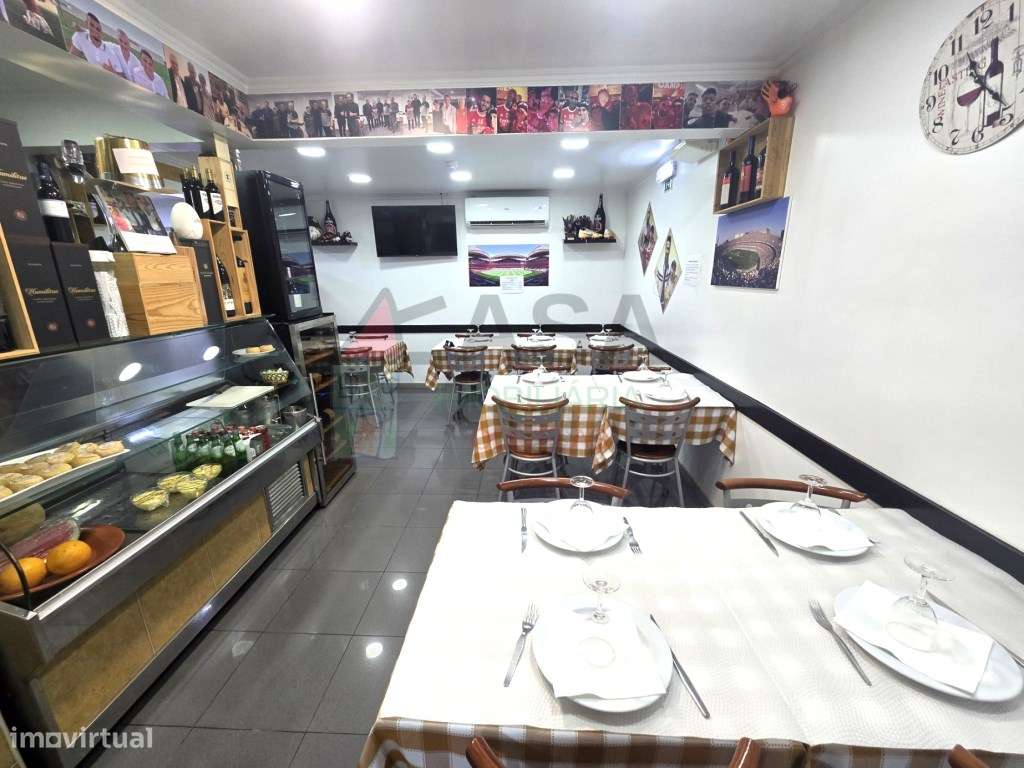 Restaurante em Funcionamento | 70 m² | Renda 200 € | Odivelas-6