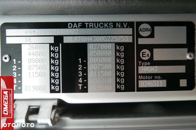 DAF XF 530 6x2 PUSHER 80000 KG / 80 TON / Spr z Niemiec - 6