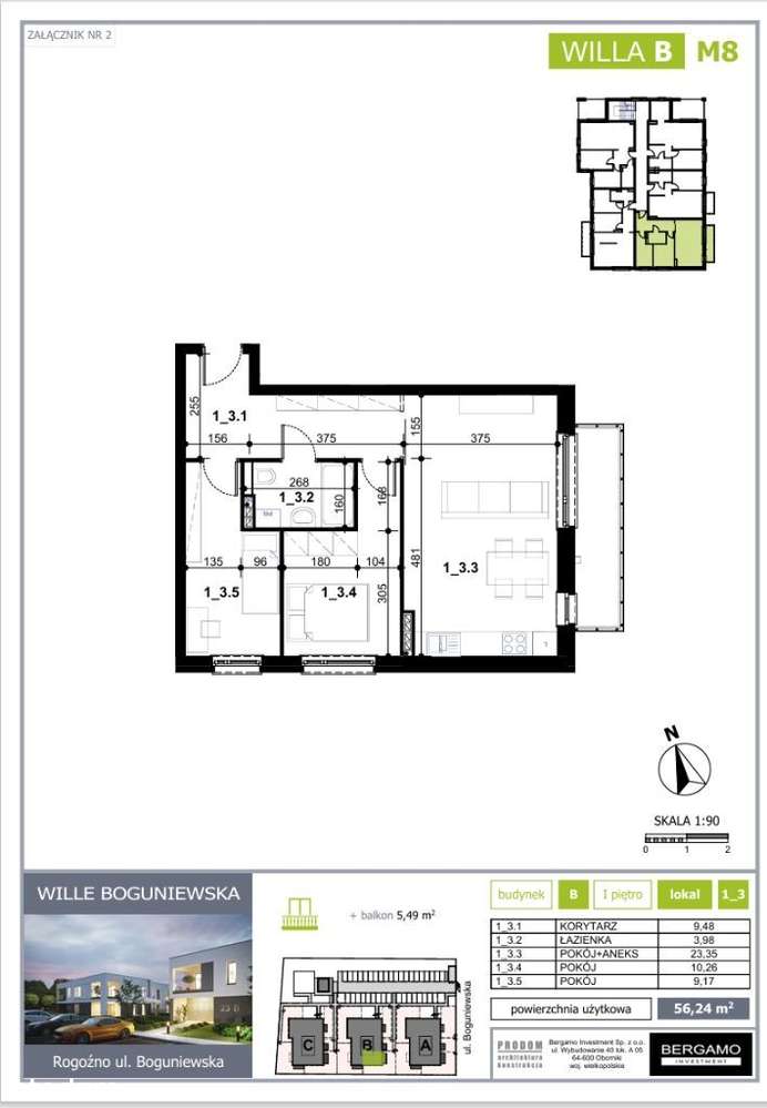 WILLA BOGUNIEWSKA - Mieszkanie z miejscem postojowym gotowe to odbioru - Pełny obrazek: 4/14