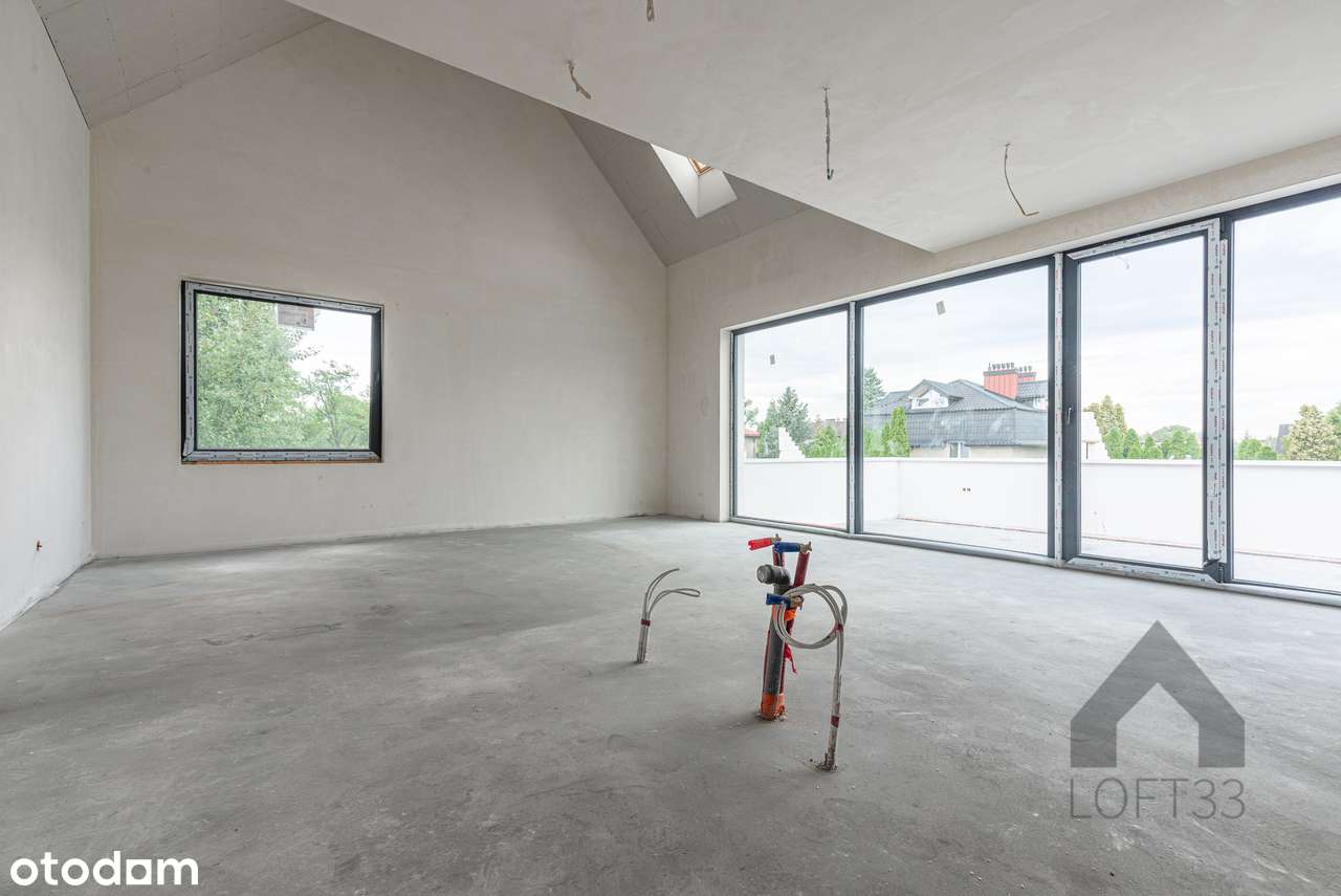 Nowoczesny, dwupoziomowy apartament z dużym tarasem na Pszczelniku-3