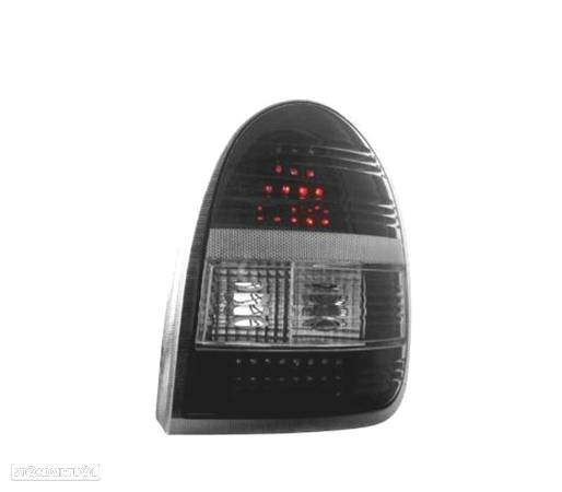 FAROLINS TRASEIROS LED PARA OPEL CORSA B 93-00 PRETO - 2