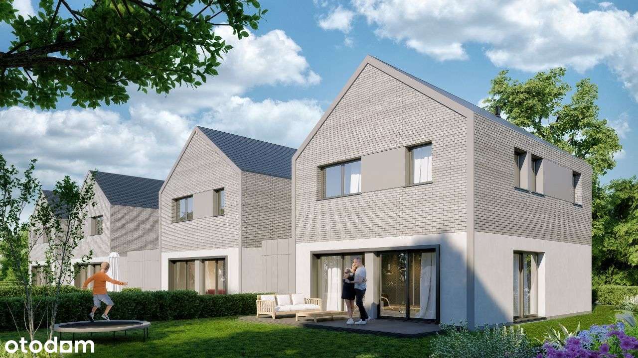 Dom 4- pokojowy o powierzchni 96,85 m2 + ogród - Pełny obrazek: 2/9