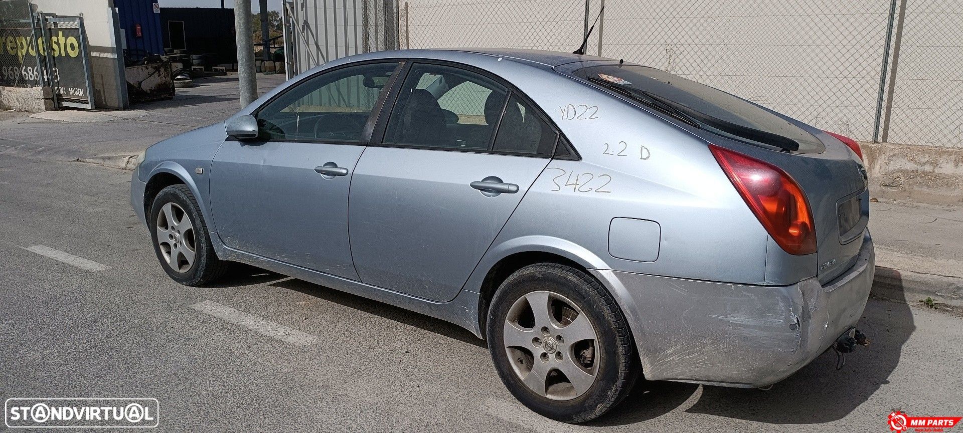 ELEVADOR TRASEIRO ESQUERDO NISSAN PRIMERA HATCHBACK - 1