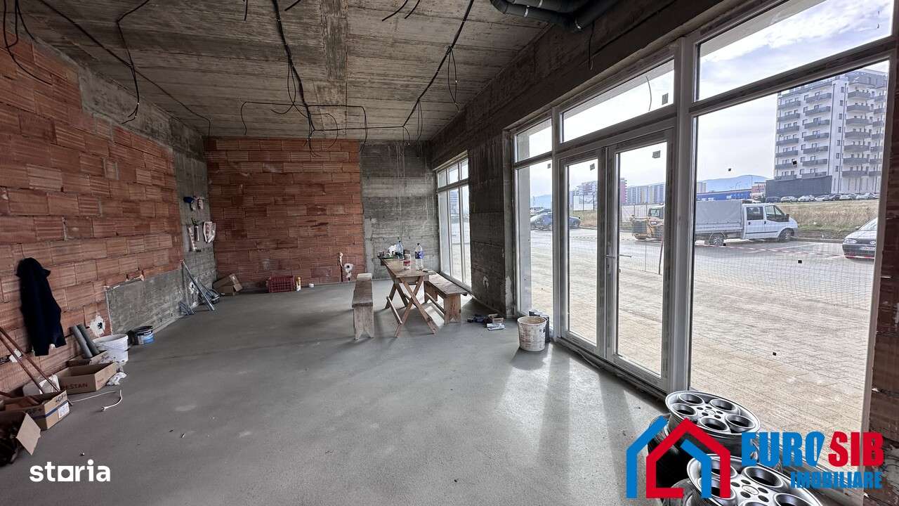 Spatiu comercial 47,61 mp cu vitrina in Sibiu zona Doamna Stanca - Imagine principală: 4/8