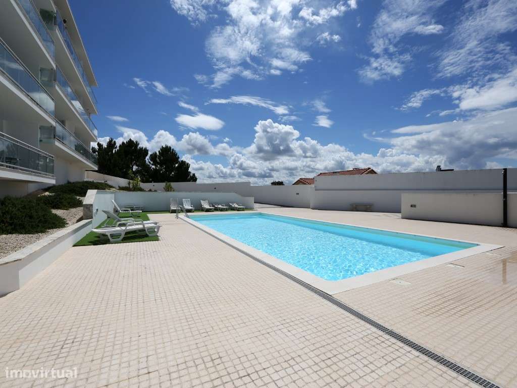 Penthouse T2 com vista panorâmica de mar e terraço privado em condo...-41