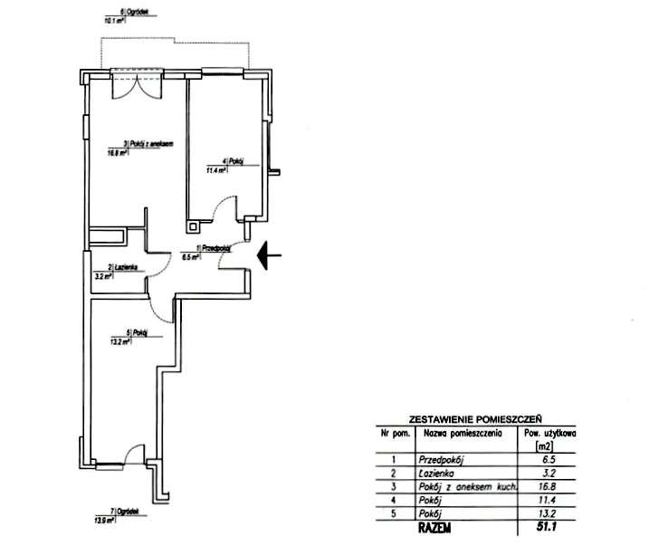 Mieszkanie 51,1m² z dwoma ogródkami-Wola, garaż, komórka lokatorska !-18