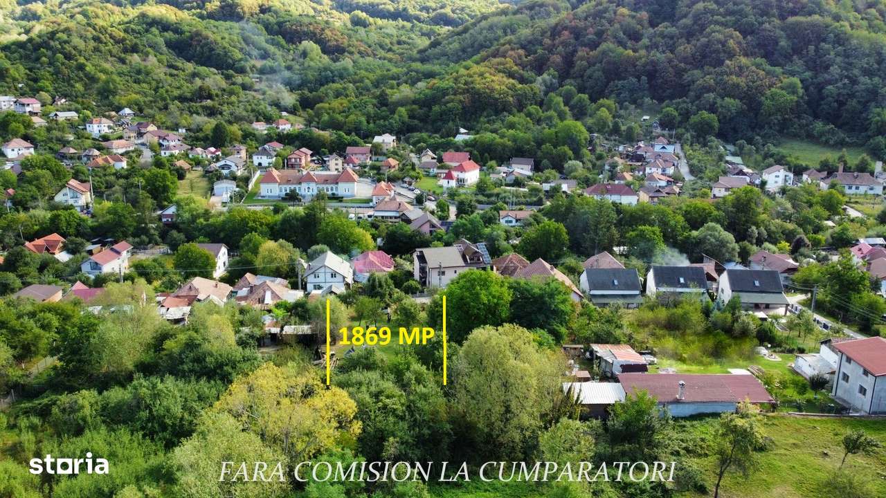 TEREN 1869 MP, CADRU NATURAL SUPERB, TOATE UTILITATILE-0