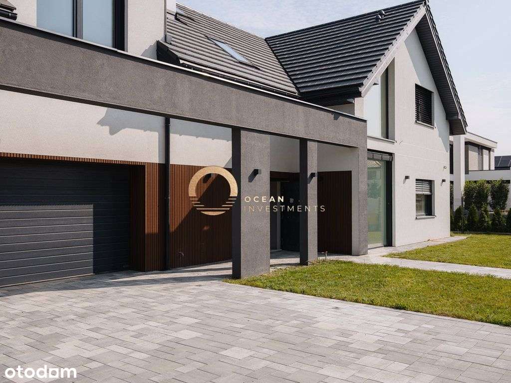 Dom wolnostojący Wilanów l Nowoczesna bryła-1