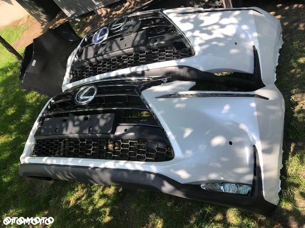 Zderzak Lexus NX 300h 200t kompletny 14-17 LED maska - 2