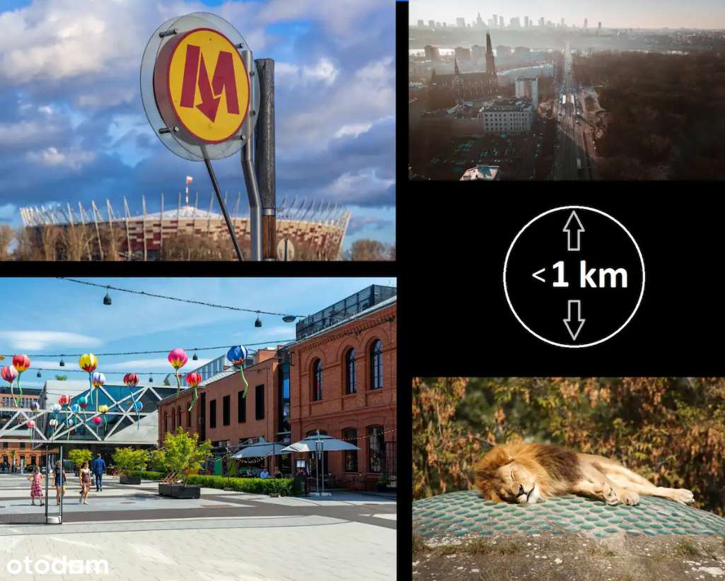 Kawalerka w Porcie Praskim| Metro 600m | Kładka |Bulwary |BEZ PROWIZJI-9