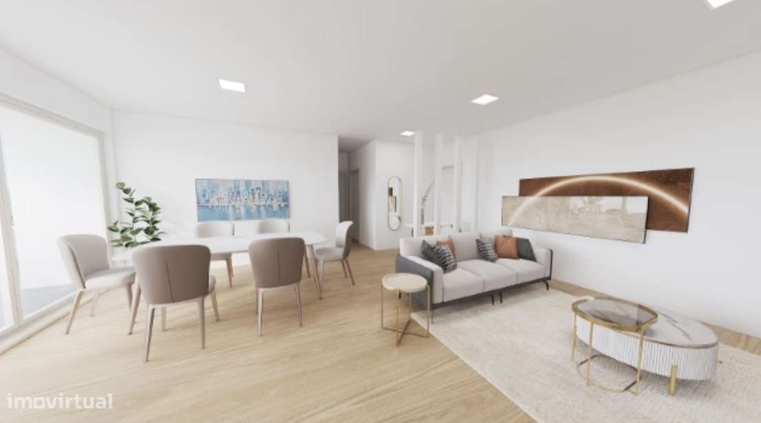 Apartamento T2 novo terraço vista mar e serra Sesimbra-4