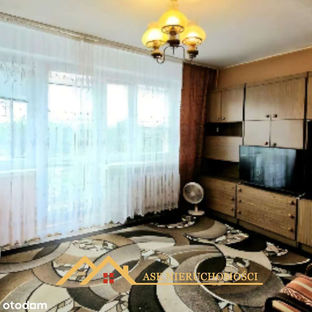 Dwupokojowe mieszkanie z balkonem 43m2 ,  oddzielna kuchnia - Pełny obrazek: 3/9