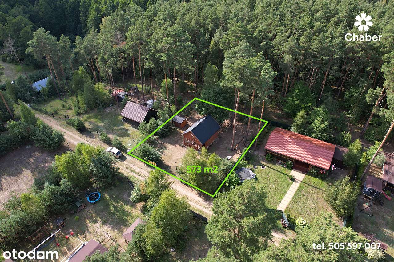 Dom letniskowy na sprzedaż 25 m² + strych ok 20 m2 , działka 573 m²