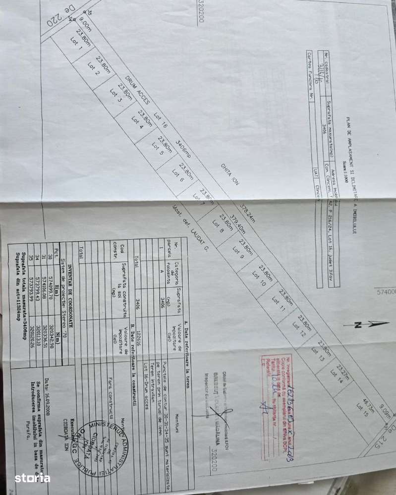 SUPER OFERTA!!! Teren intravilan de Vanzare (Com. Clinceni) - Imagine principală: 3/13