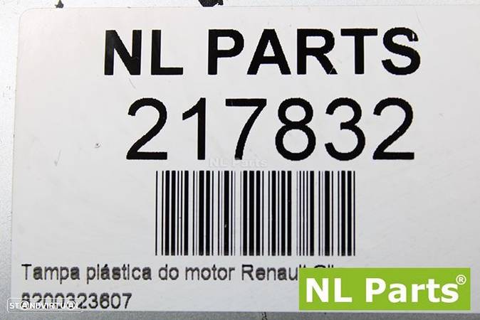Tampa plástica do motor Renault Clio 3 8200323607 - 5