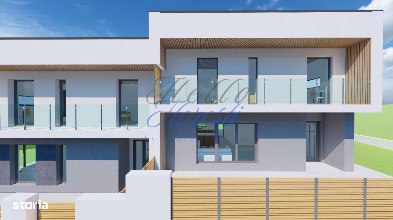 Duplex 5 camere 135 mp, 180 mp teren zona exterior nord Iris - Imagine principală: 4/19