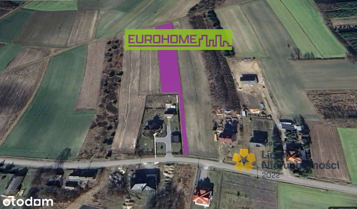 Działka budowlana 39 ar |Łysaków, gmina Czermin|-3