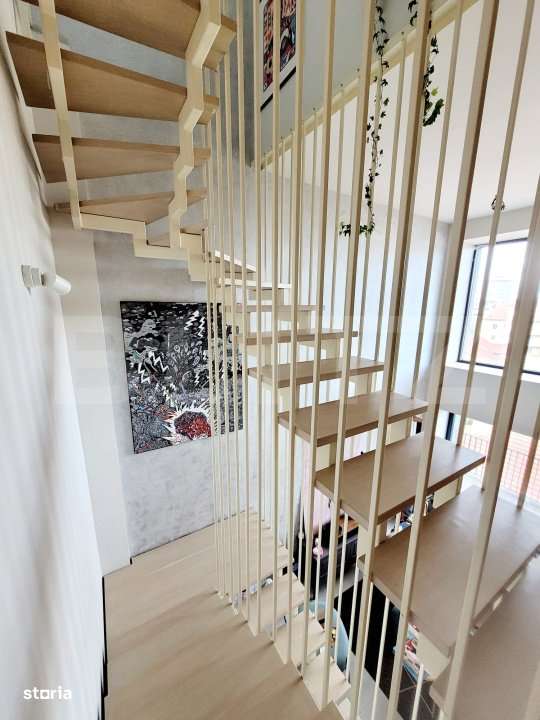 Penthouse exclusivist cu 4 camere, 140 mp, 3 niveluri, Timisoara - Imagine principală: 3/9