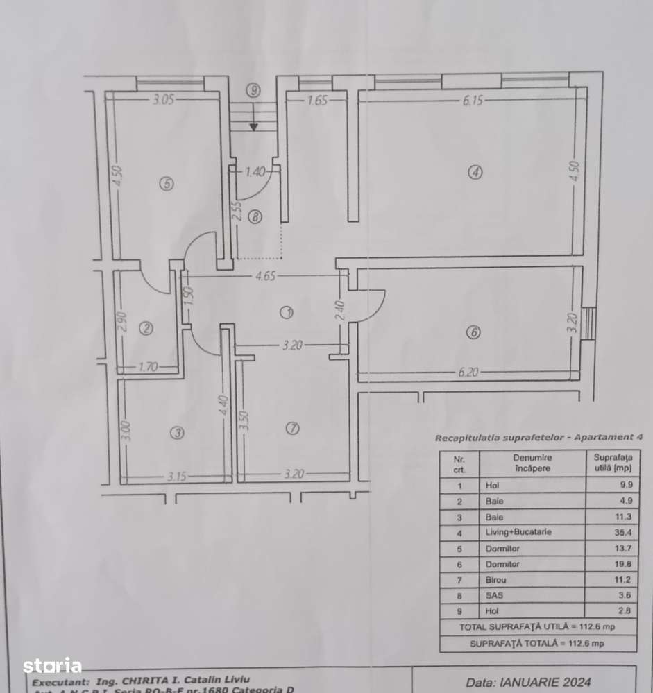 APARTAMENT CU 4 CAMERE/ ZONA GAGENI-PAULESTI-15