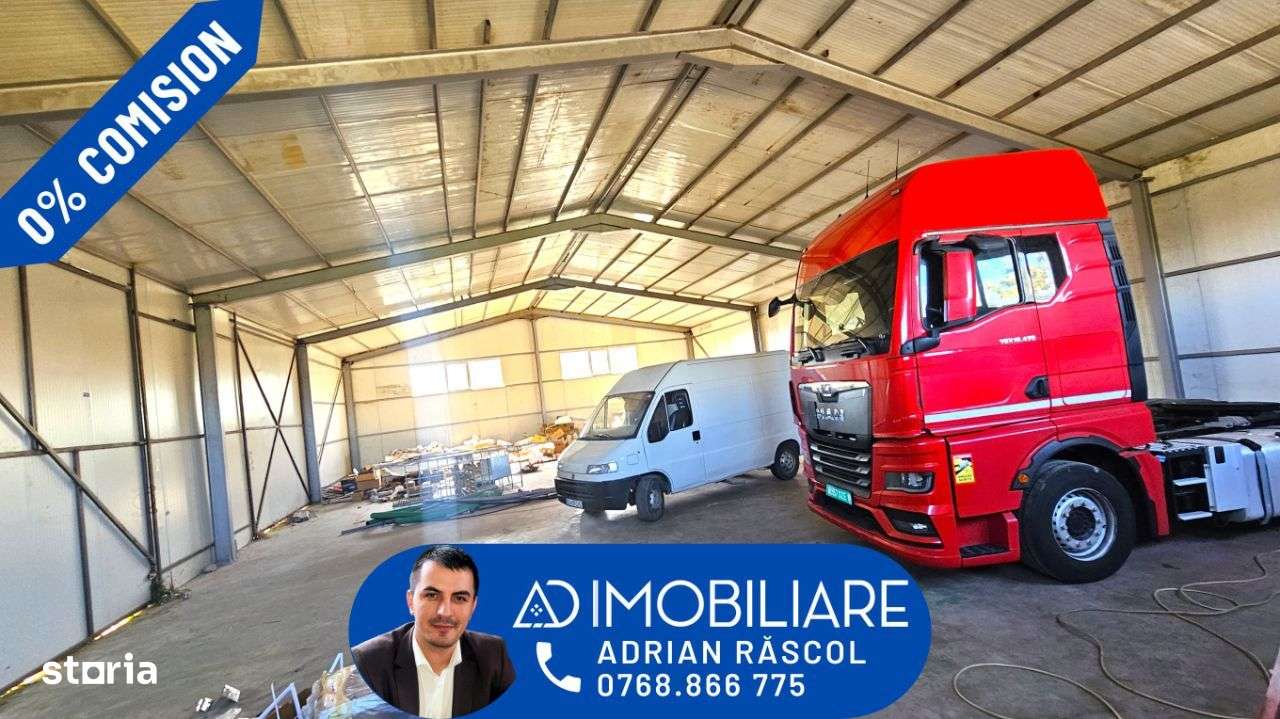 Hala de INCHIRIAT, Targu Jiu, strada Narciselor - Imagine principală: 1/4