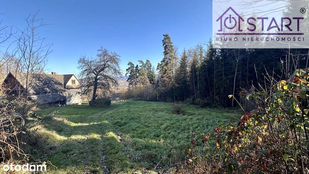 Działka budowlana pod lasem- Rabka-3