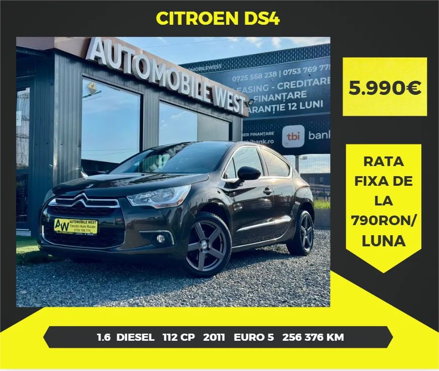 Citroën DS4 HDi 110 SoChic 2011