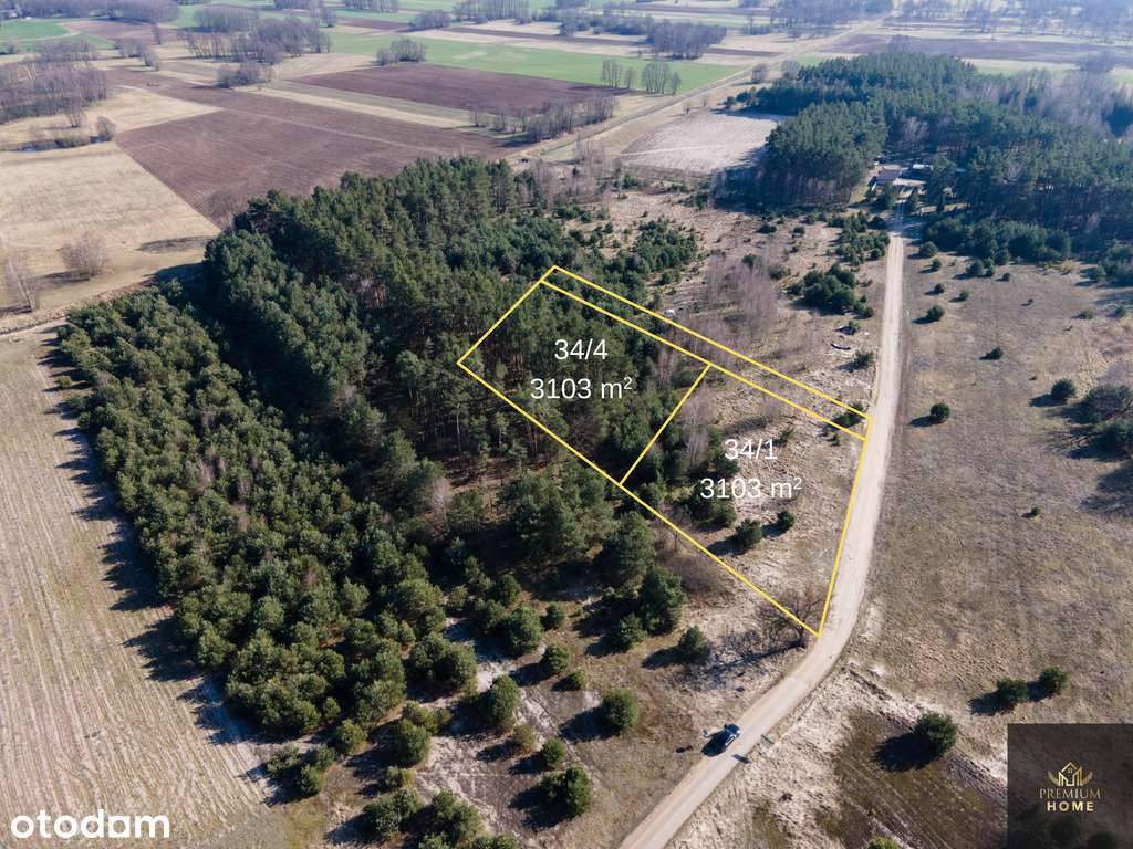 Działki nad dorzeczem warty, blisko Term Uniejów! - Pełny obrazek: 2/5