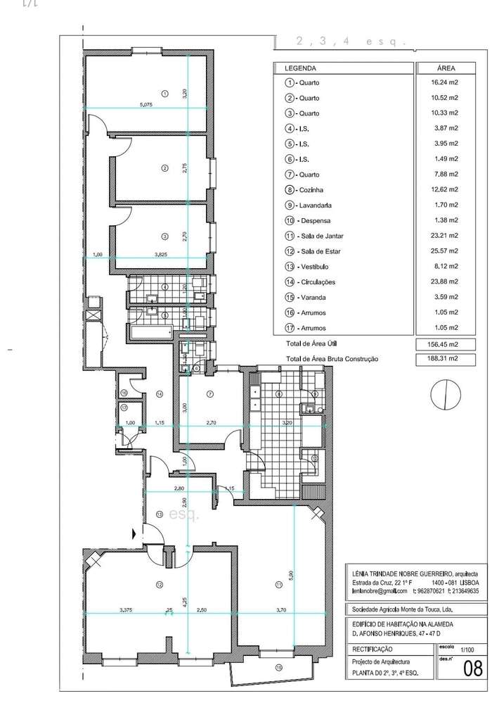 Apartamento único T4 em Lisboa com 190 m²-29